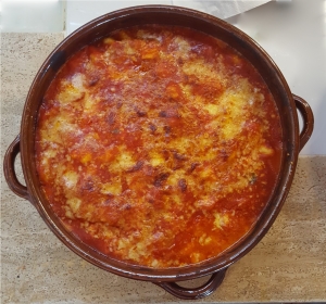 Pasta al forno con melanzane e Ricotta Marzotica Toscanella